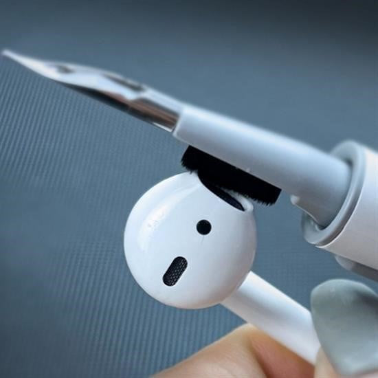 Nuvia Home®  Çok Amaçlı Yumuşak Fırçalı Kablosuz Kulaklıklar İçin Kulaklık Temizleme Kiti