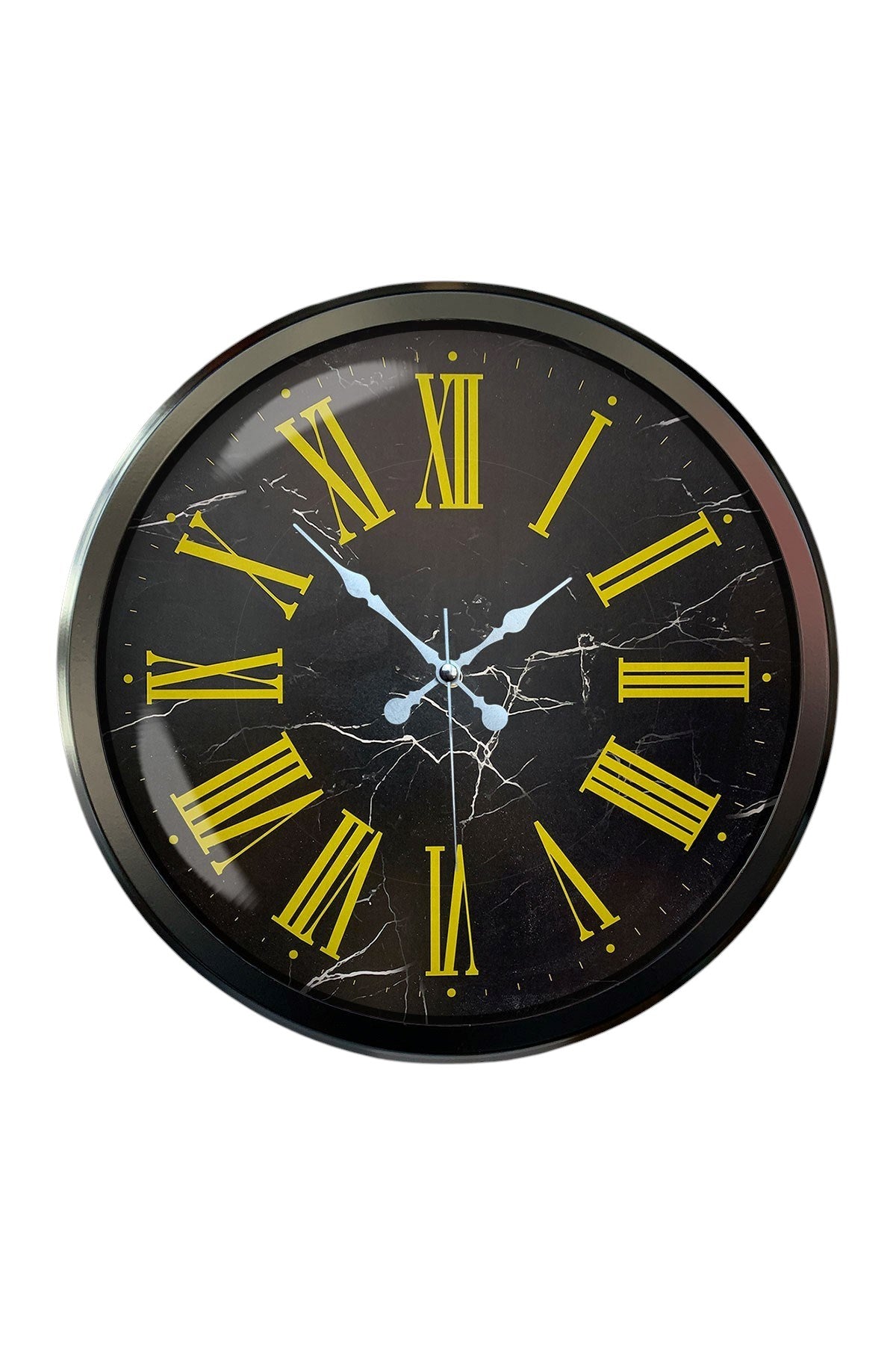 Zentime 52 Cm Siyah Modern Duvar Saati