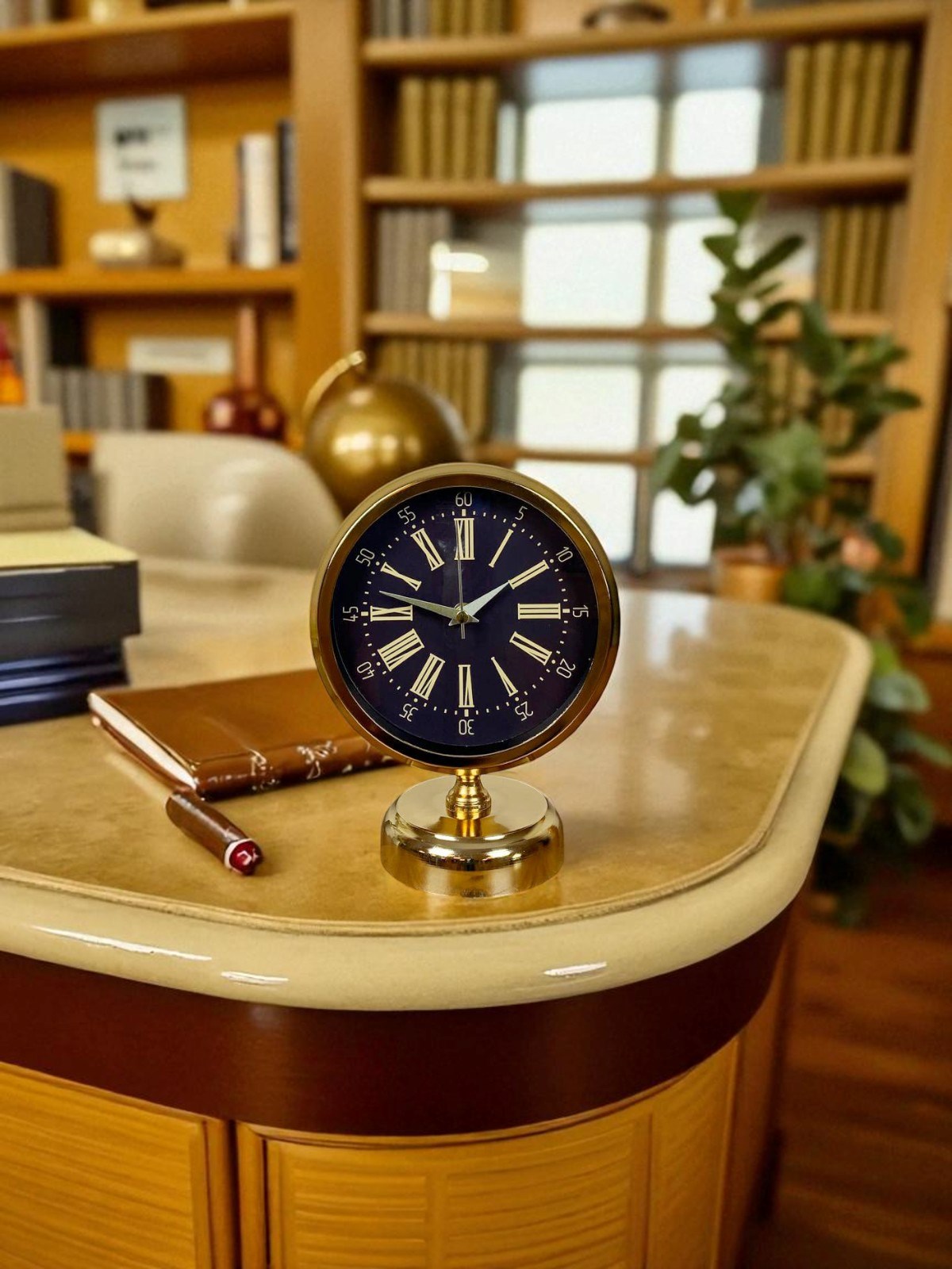 Goldora 25 x 20 Gold Metal Masa Saati