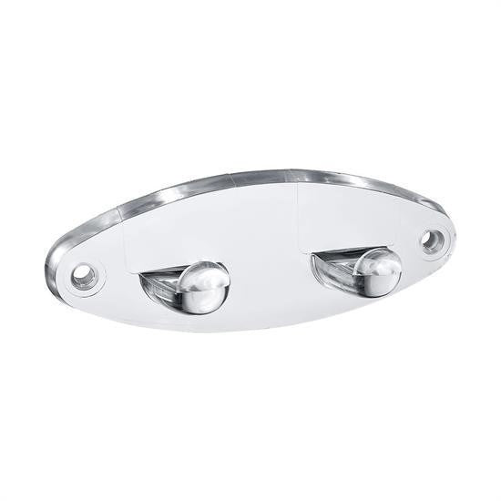 Nuvia Home® Akrilik Bornoz Askısı Bornozluk 2li Banyo Bornoz Askı Aparatı