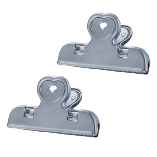 Nuvia Home® 2li Pratik Torba Paket Ve Poşet Kapatıcı Kilitli Klips Mandal