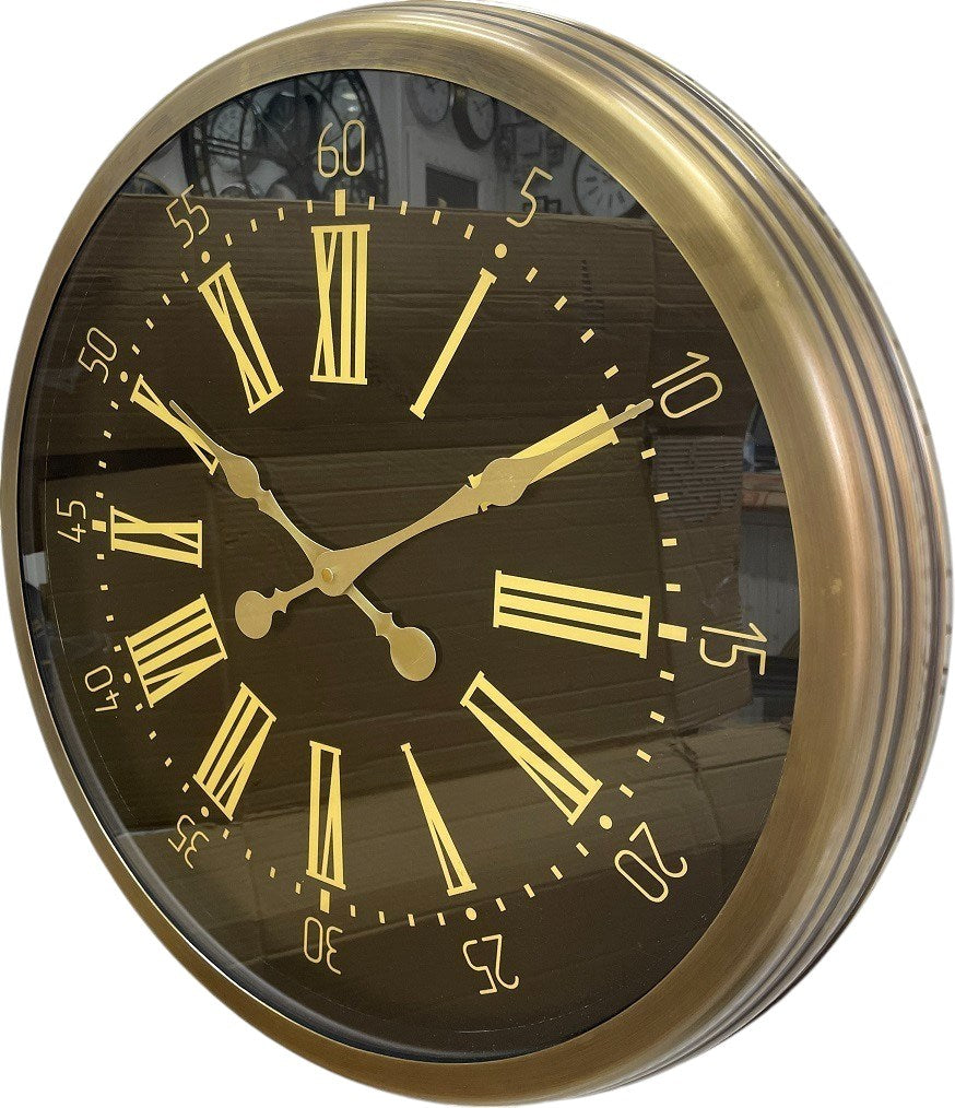 Zentime 60 Cm Eskitme Vintage Duvar Saati