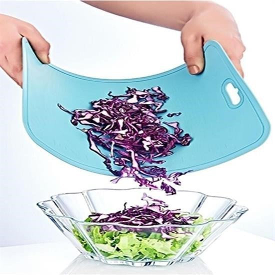 Nuvia Home® Bükülebilir Esnek Kesme Matı Meyve Sebze Doğrama Kesme Tahtası 20x30 cm