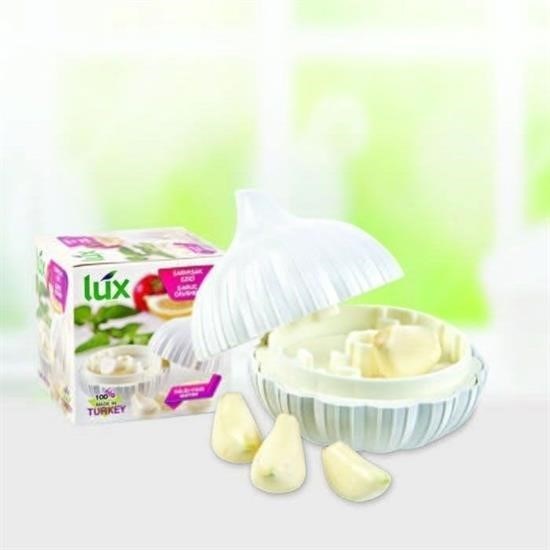 Nuvia Home® Sarımsak Şeklinde Pratik Sarımsak Ezici Rendeleyici El Rondosu