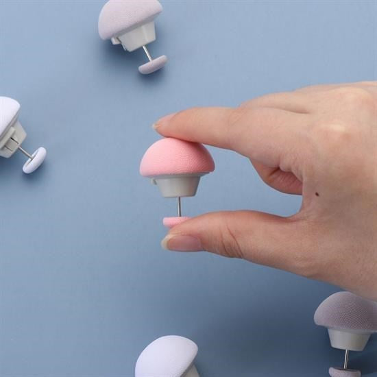 Nuvia Home® 4 Adet Mantar Model Yorgan Kılıfı Ve Çarşaf Tutucu Sabitleyici