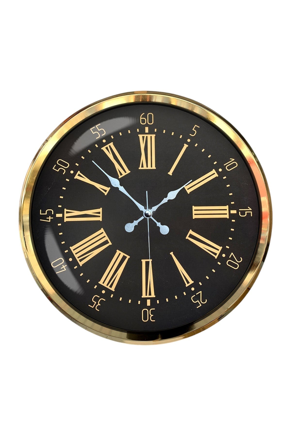 Zentime Prime Aurea Gold 52 Cm Metal Duvar Saati