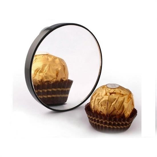 Nuvia Home® 10x Büyüteçli Vantuzlu Pratik Kullanışlı Makyaj Lens Traş Aynası