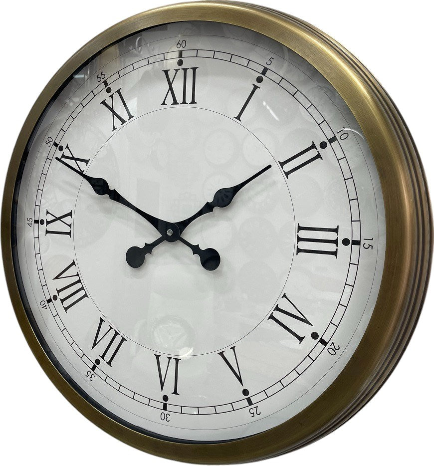 Zentime 60 Cm Eskitme Vintage Duvar Saati