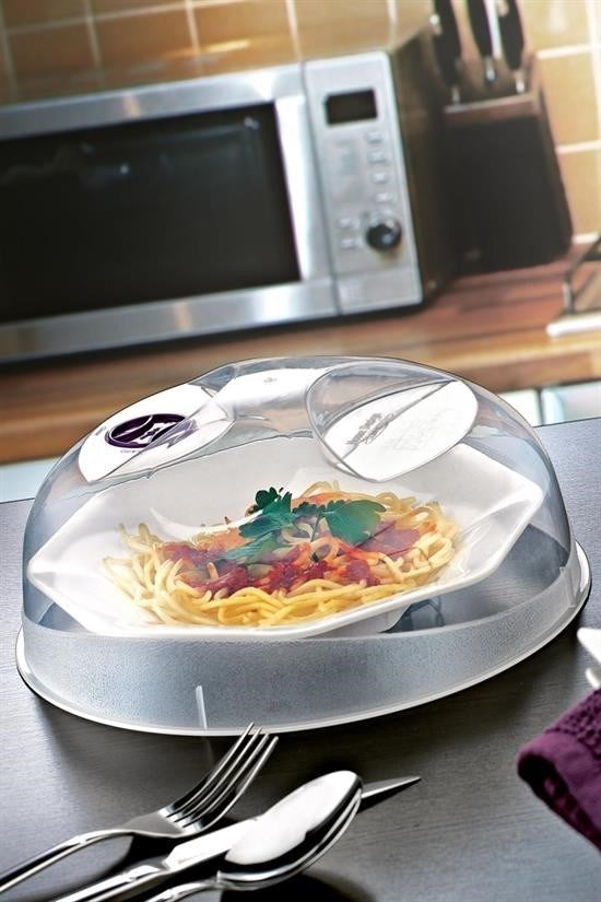 Nuvia Home® Mikrodalga Fırın Koruyucu Sızdırmaz Gıda Koruyucu Dayanıklı Yiyecek Isıtma Kapağı