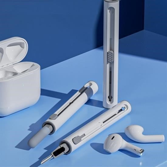 Nuvia Home®  Çok Amaçlı Yumuşak Fırçalı Kablosuz Kulaklıklar İçin Kulaklık Temizleme Kiti