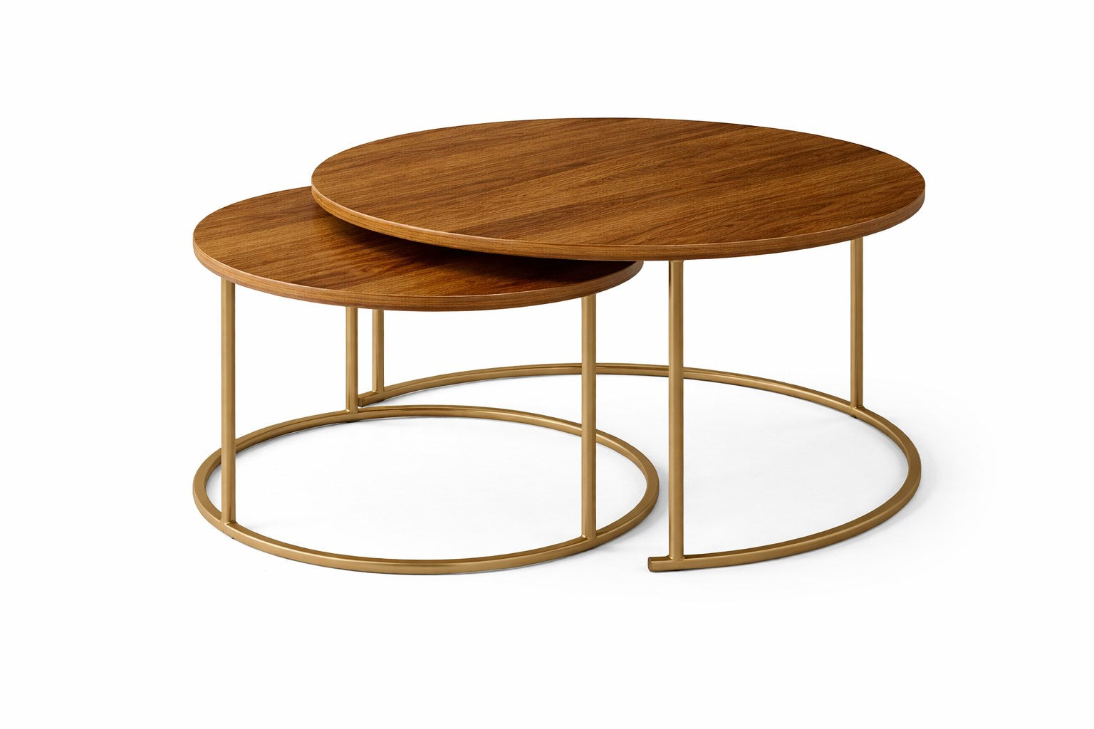 Garda Ceviz Yavrulu Orta Sehpa Takımı