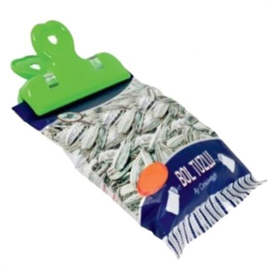 Nuvia Home® 2li Pratik Torba Paket Ve Poşet Kapatıcı Kilitli Klips Mandal