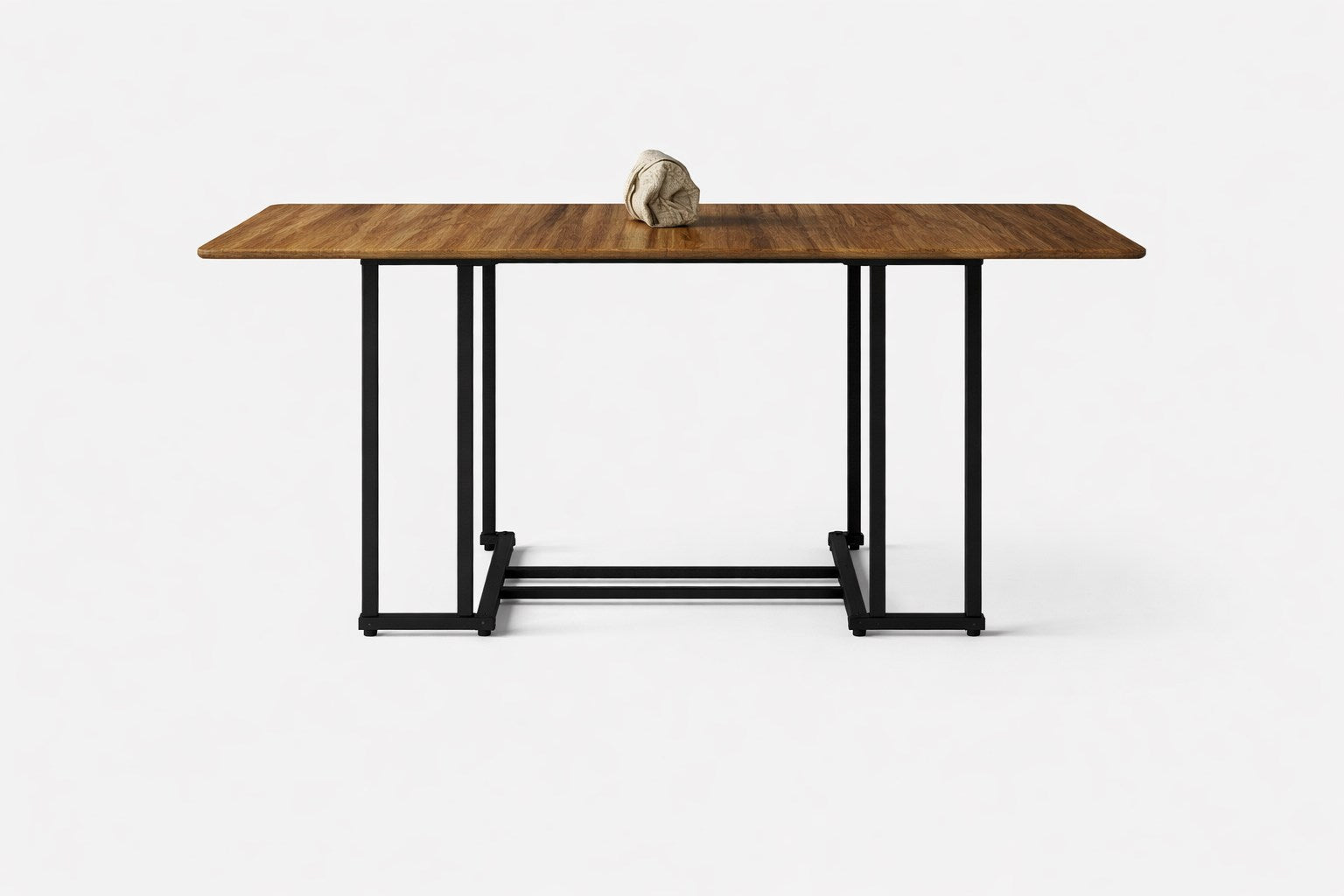 Garda Portatif Katlanır Yemek Masası – Metal Ayaklı