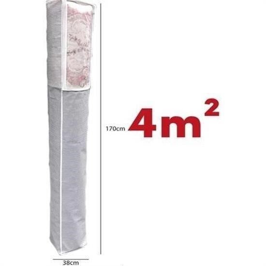 Nuvia Home® Pencereli Halı Hurcu Toz geçirmez Sağlam Dayanıklı Hurç Organizer 6m²